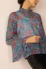 Rosette Sheer Blouse
