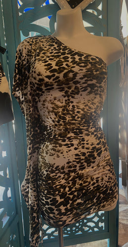 The Femme Fatale One-Shoulder Tunic