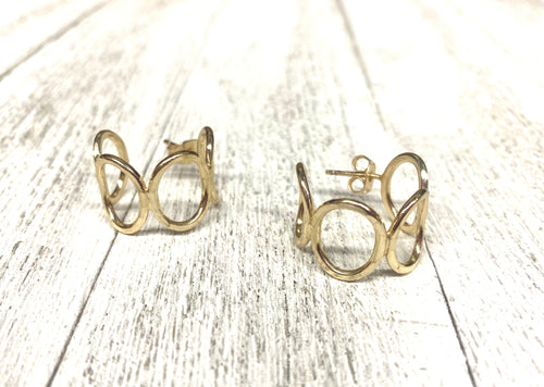 Elegant Looped Hoops