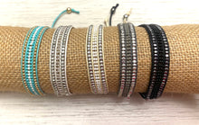 Simple Solid Pull-Close Stacking Bracelets