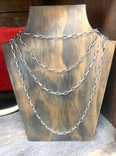 Silver Stallion Stacked Necklace