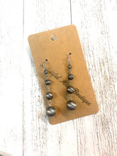 Navajo Bead Style Dangle Earrings