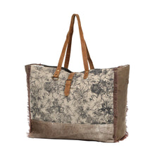 Flowered Weekender Bag