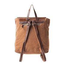 Garnet Tooled Sunflower Backpack Bag