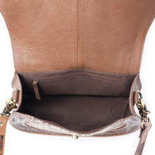 Open Vistas Leather & Cowhide Shoulder Bag
