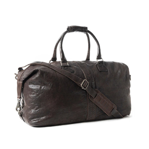Prairie Wrangler Leather Duffle Bag