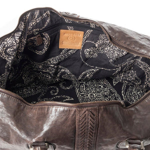 Prairie Wrangler Leather Duffle Bag
