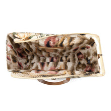 Tropical Oasis Canvas & Leather Accent Weekender