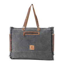 Saddle Belle Cowhide & Canvas Weekender