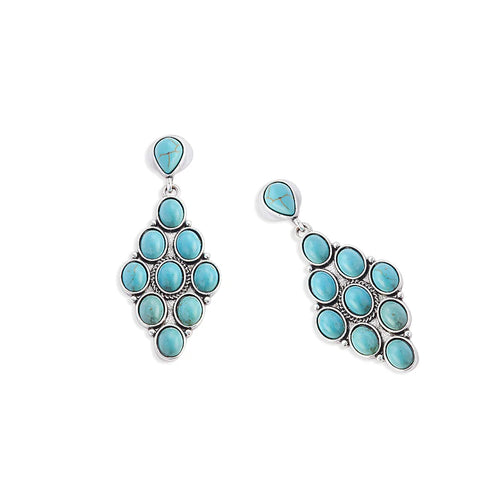 Turquoise Trails Earrings