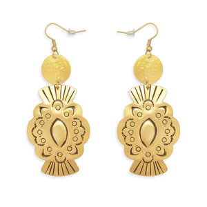 Guardian Glow Golden Earrings