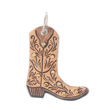 Boot Scootin’ Leather Key Fob