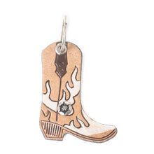 Boot Scootin’ Leather Key Fob