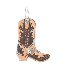 Boot Scootin’ Leather Key Fob