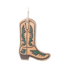 Boot Scootin’ Leather Key Fob