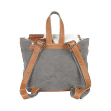 Simple Tooled Accents Garnet Backpack Bag