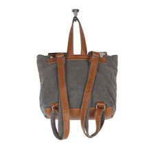 Simple Tooled Accents Garnet Backpack Bag