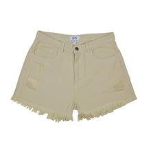 The Khaki Jean Distressed Short
