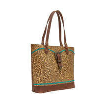 Sapience Leather Buckle Tote Bag