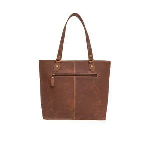 Sapience Leather Buckle Tote Bag
