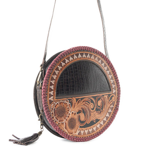The Coffee Gator Canteen Leather Bag