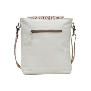 Smokey Gator Leather and Cowhide Bag