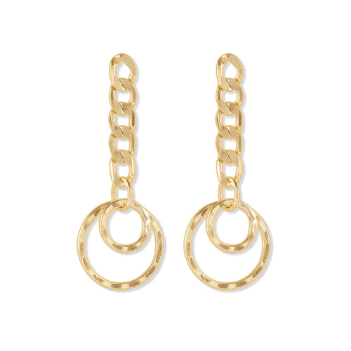 Conundrum Gold-Toned Earrings