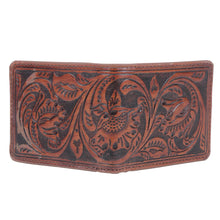 Men’s Regal Tooled Leather Bifold Wallet