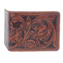 Men’s Regal Tooled Leather Bifold Wallet