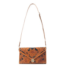 The sophisticate hand-tooled purse