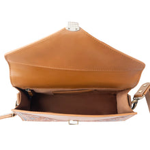 The sophisticate hand-tooled purse