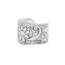 Desert Daisy Cuff Bracelet in Silver-Tone
