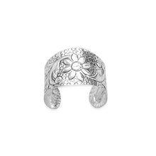 Desert Daisy Cuff Bracelet in Silver-Tone