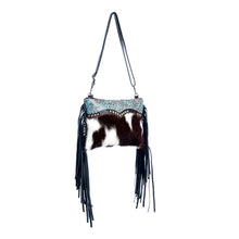 Mescalero Hill Leather & Cowhide Fringe Bag