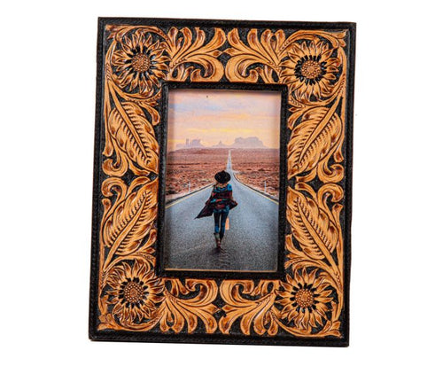 Wyburn Canyon Tooled Leather Frame