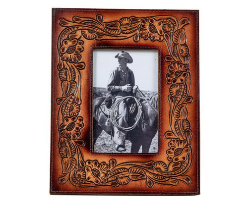 This Moment Tooled Leather Frame