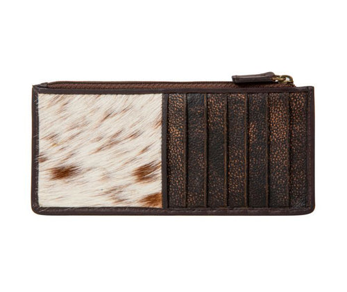 Cisco Canyon Cowhide Leather Credit Card Wallet