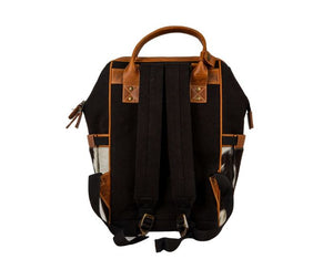 Samson Trails Cowhide & Leather Diaper Backpack 🎒