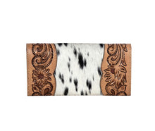 Herd Spirit Hand-Tooled Cowhide Wallet