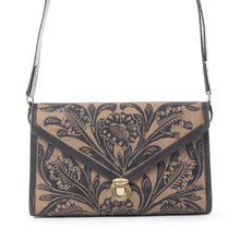 The Lark Hand-Tooled Handbag