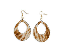 Wyoming Cowhide Earrings