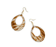 Wyoming Cowhide Earrings