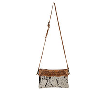 Magnolia Grove Hand-Tooled Cowhide Bag