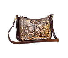 Whitley Way Hand-Tooled Bag