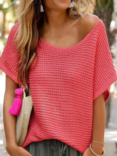 Carefully Casual Dolman Sleeve Sweater