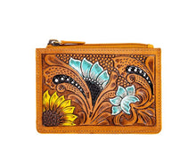 Tooled Leather Card Case