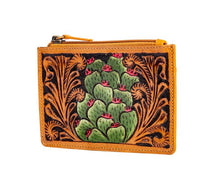Tooled Leather Card Case