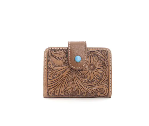 Taragola Trail Leather Mini Wallet