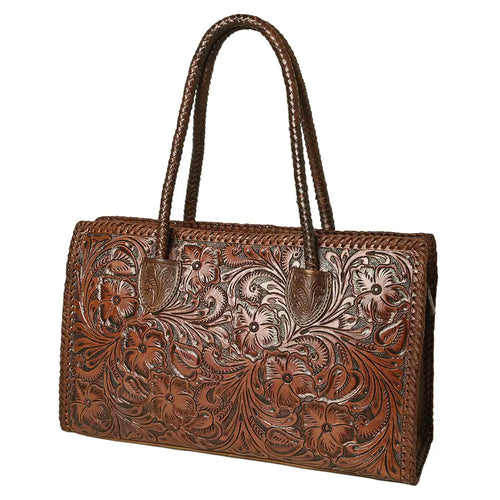 The New Cowboy Lady Tooled Leather Bag