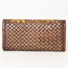 Sunflower Snap Leather Wallet